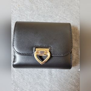 Kate Spade Black Smooth Leather Wallet